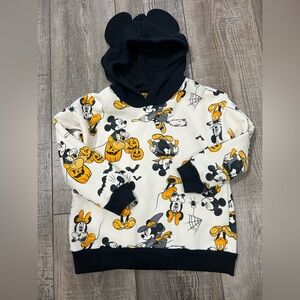Disney Mickey Mouse Halloween/Fall Hoodie 5T